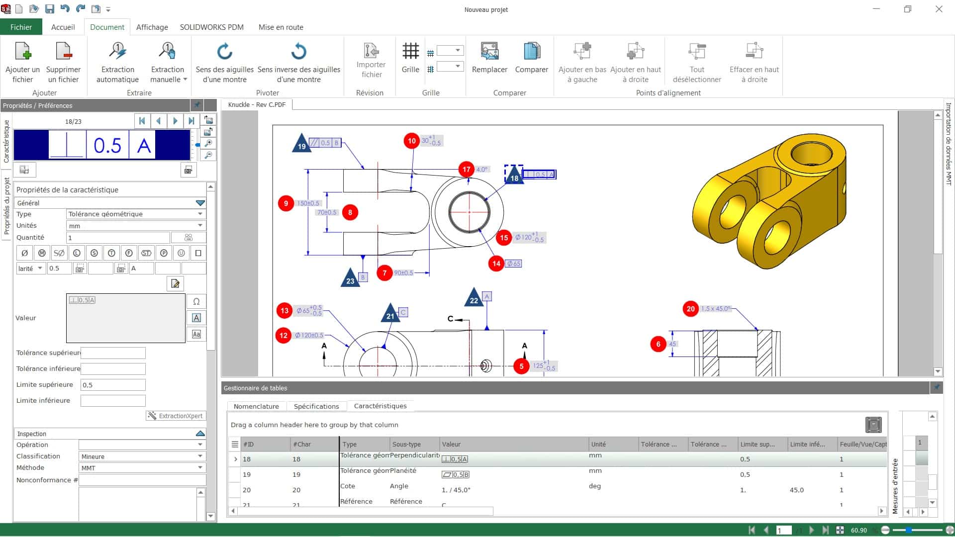 solidworks inspection